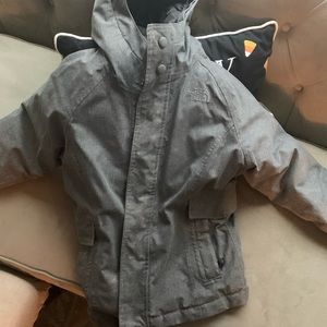 Girls north face warmest coat